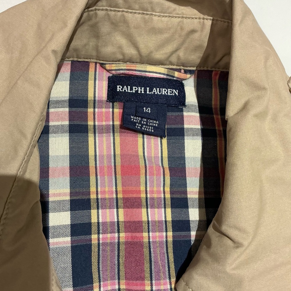 Ralph Lauren Beige Belted Trench Coat - Picture 6 of 9